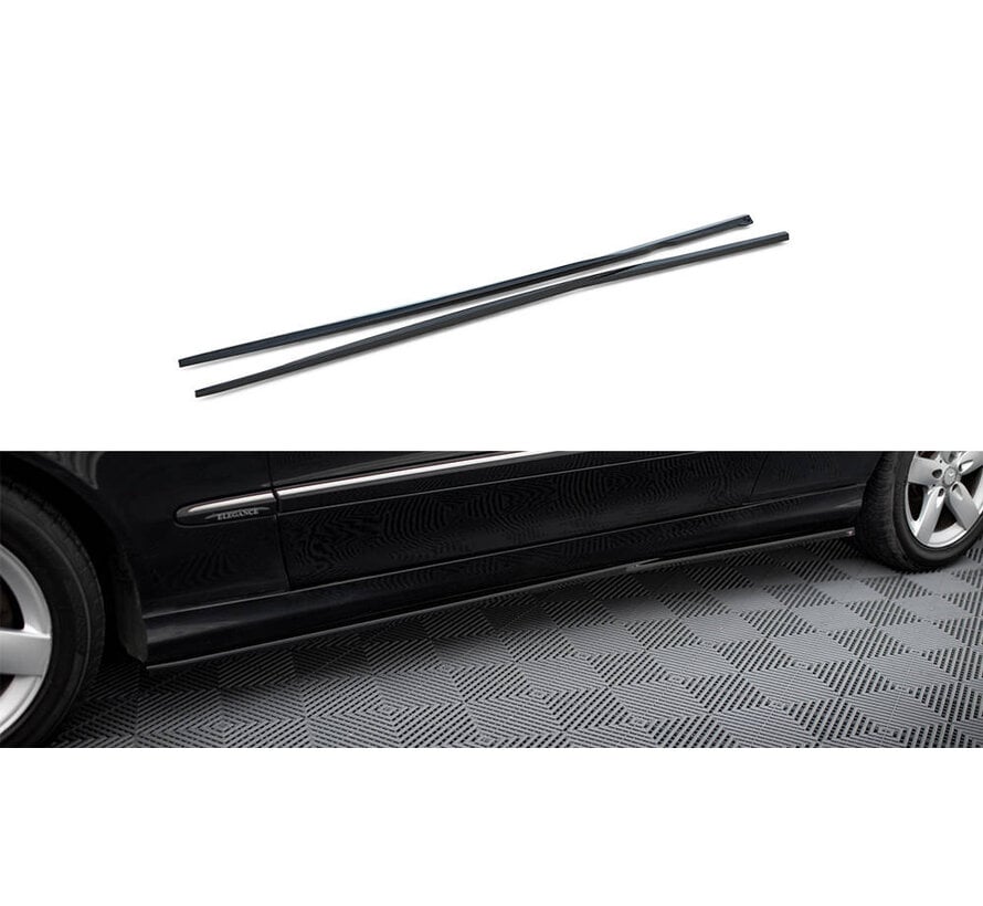 Maxton Design Side Skirts Diffusers Mercedes-Benz CLK W209