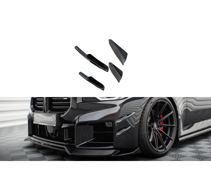 Maxton Design Front Bumper Wings (Canards) BMW M2 G87