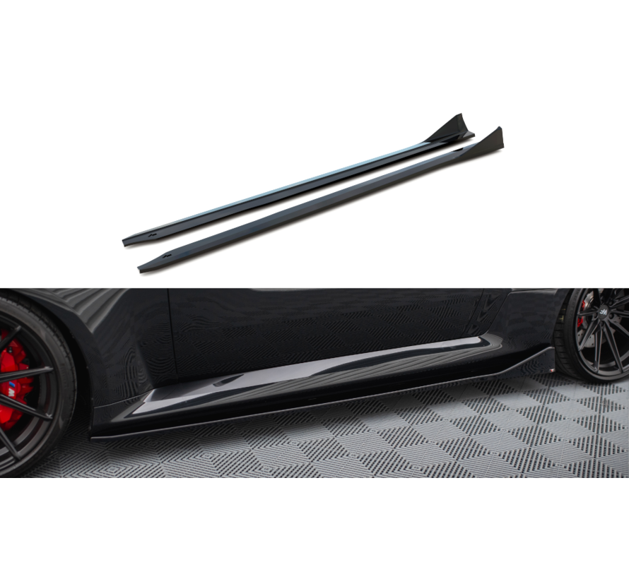 Maxton Design Side Skirts Diffusers V.4 BMW M2 G87