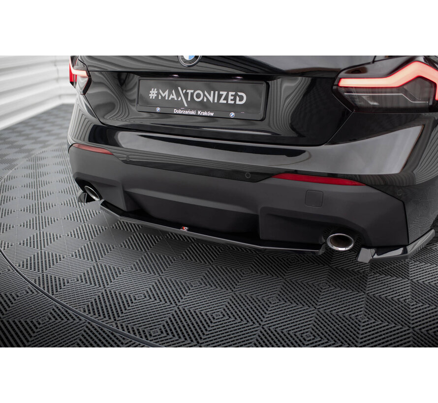 Maxton Design Central Rear Splitter BMW 2 Coupe G42