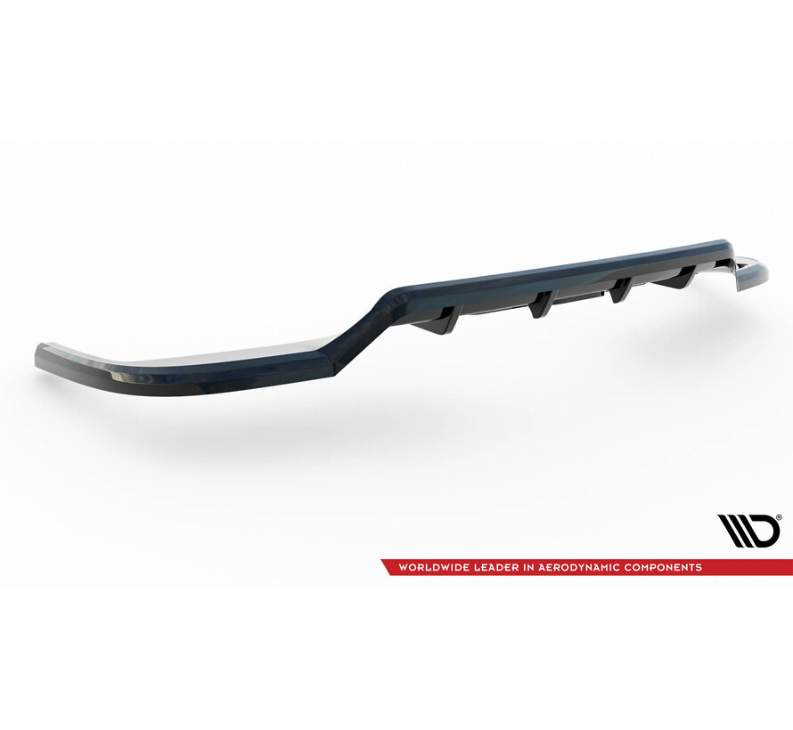 Maxton Design Central Rear Splitter (with vertical bars) Volkswagen Multivan T7