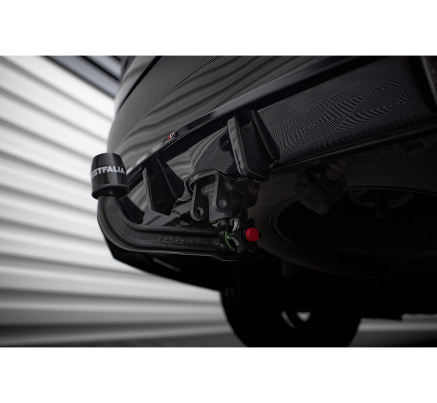 Maxton Design Central Rear Splitter (with vertical bars) Land Rover Discovery HSE Mk5