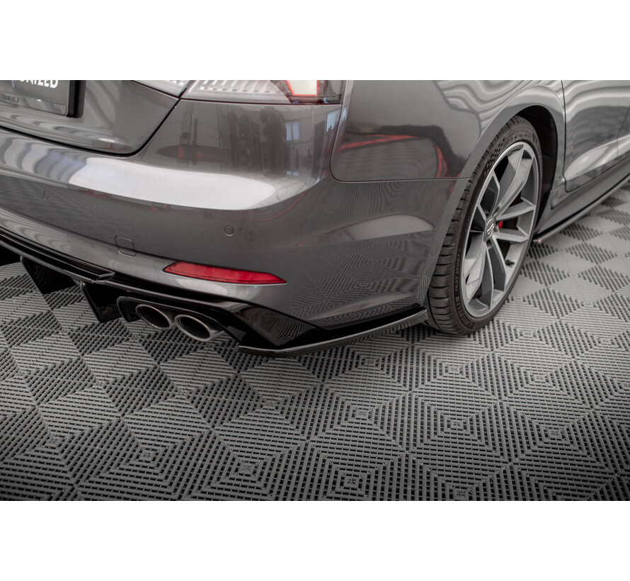 Maxton Design Rear Side Splitters Audi S5 Coupe / Sportback F5
