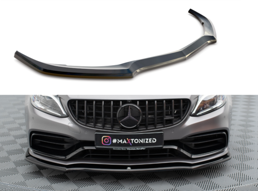 Maxton Design Maxton Design Front Splitter V.1 Mercedes-AMG C63 Sedan / Estate W205 Facelift