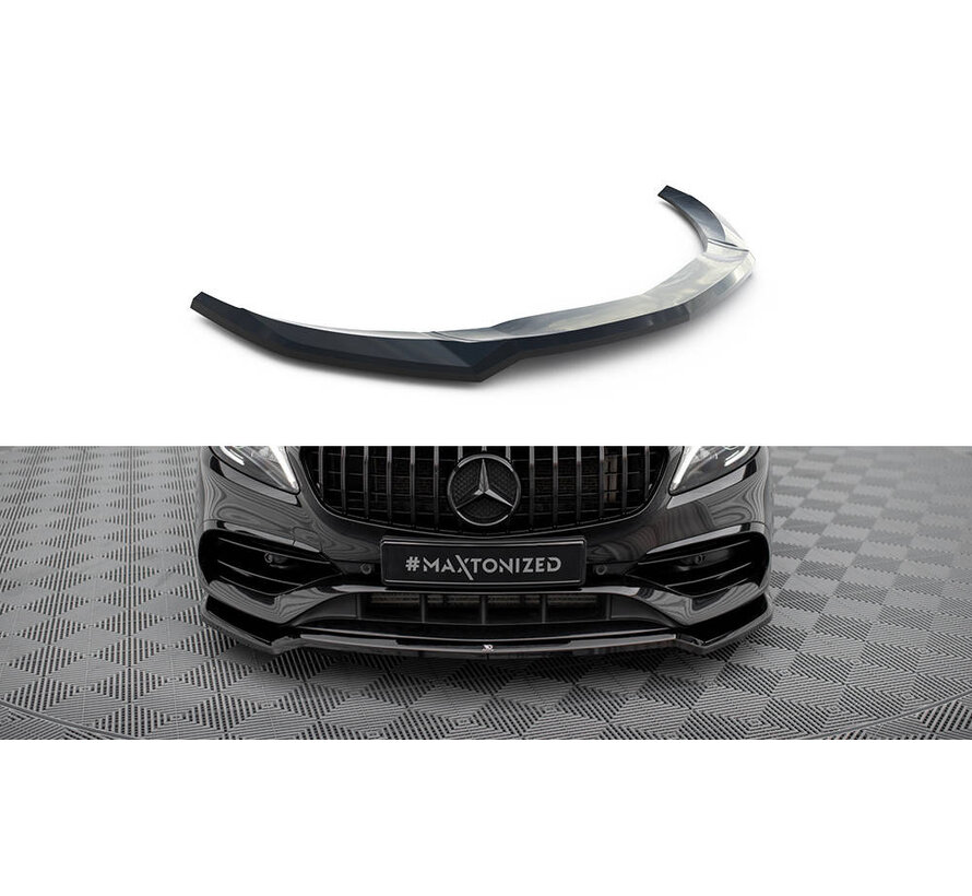 Maxton Design Front Splitter V.1 Mercedes-Benz A AMG-Line W176 Facelift