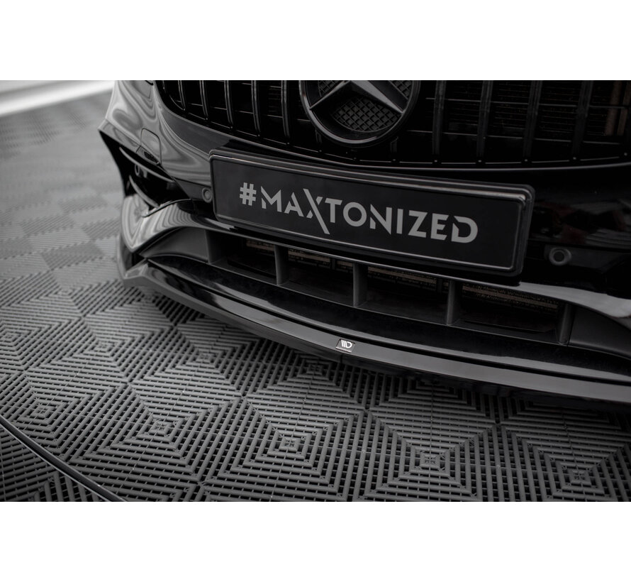Maxton Design Front Splitter V.1 Mercedes-Benz A AMG-Line W176 Facelift