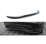 Maxton Design Maxton Design Central Rear Splitter (with vertical bars) Mercedes-Benz A AMG-Line W176 Facelif