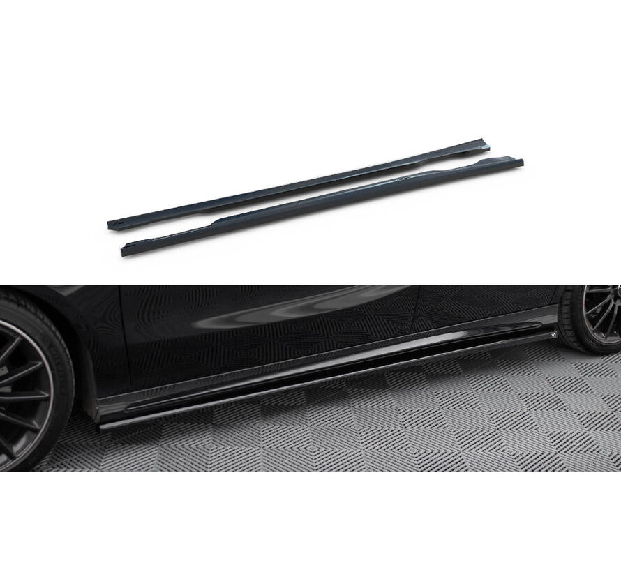 Maxton Design Side Skirts Diffusers Mercedes-Benz A AMG-Line W176 Facelif