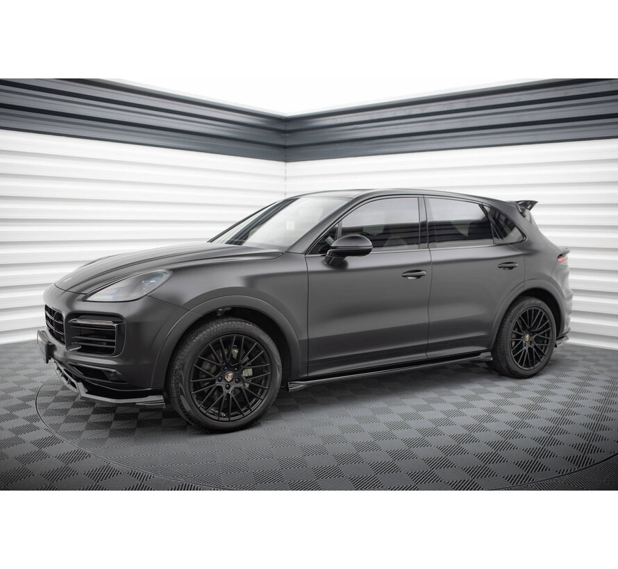 Maxton Design Side Skirts Diffusers Porsche Cayenne Sport Design Mk3