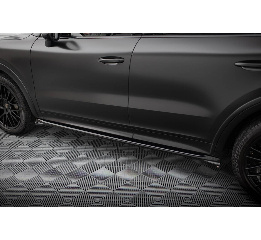 Maxton Design Side Skirts Diffusers Porsche Cayenne Sport Design Mk3