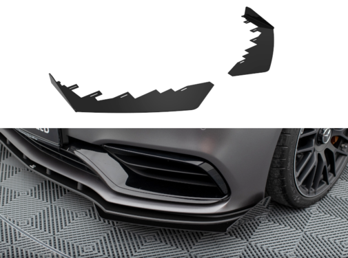 Maxton Design Maxton Design Front Flaps Mercedes-AMG C63 Sedan / Estate W205 Facelift