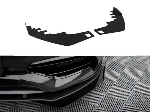 Maxton Design Maxton Design Front Flaps Mercedes-Benz A AMG-Line W176 Facelift
