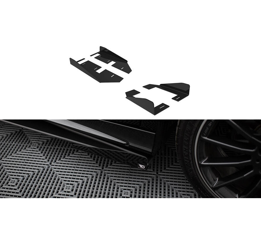 Maxton Design Side Flaps Mercedes-Benz A AMG-Line W176 Facelift