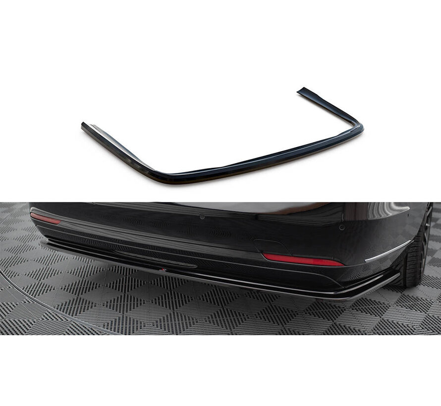 Maxton Design Central Rear Splitter V.2 Mercedes-Benz S W222