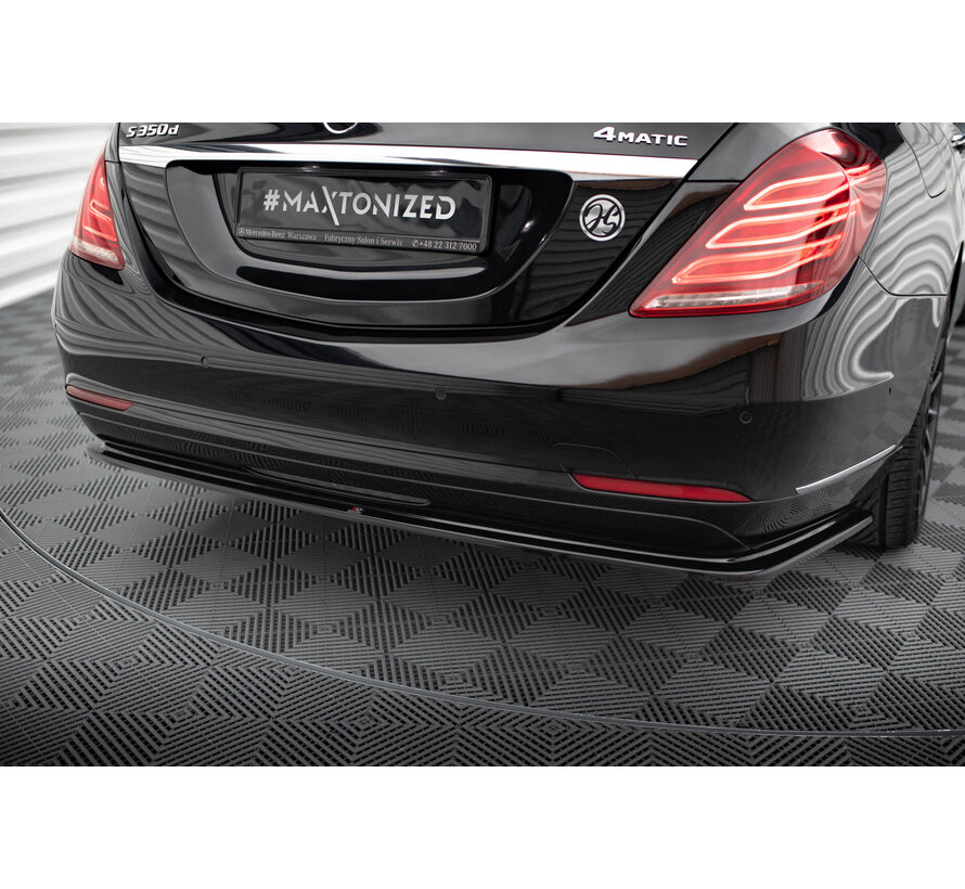 Maxton Design Central Rear Splitter V.2 Mercedes-Benz S W222