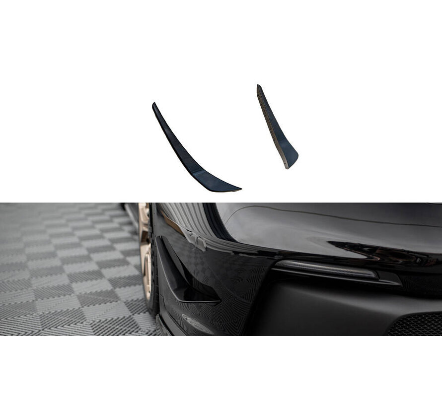 Maxton Design Front Bumper Wings (Canards) Porsche 911 992 GT3