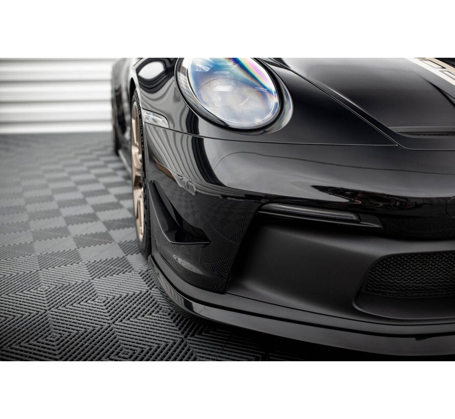 Maxton Design Front Bumper Wings (Canards) Porsche 911 992 GT3