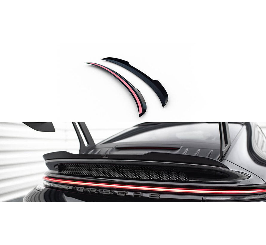 Maxton Design Lower Spoiler Cap Porsche 911 992 GT3