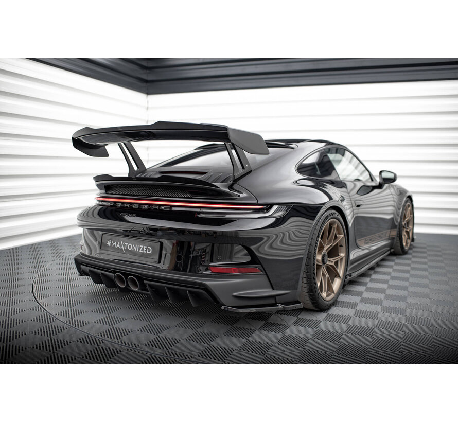 Maxton Design Lower Spoiler Cap Porsche 911 992 GT3