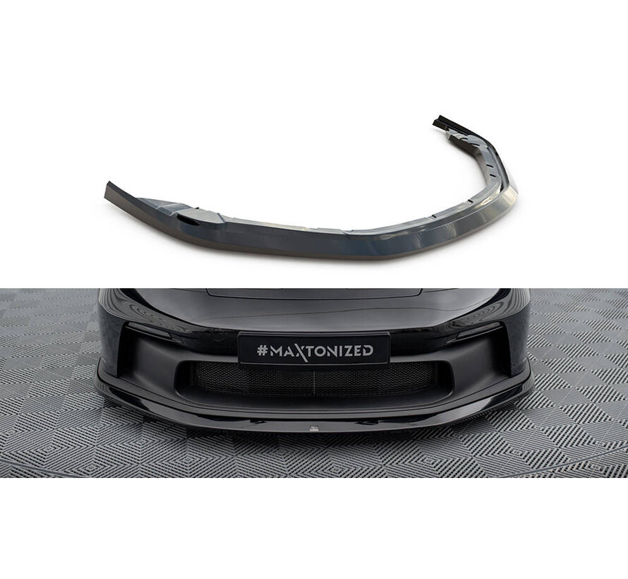 Maxton Design Front Splitter Porsche 911 992 GT3