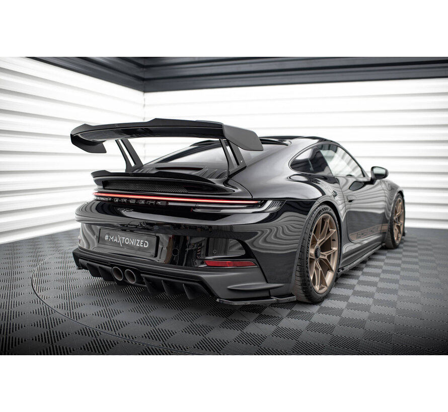 Maxton Design Rear Side Splitters Porsche 911 992 GT3