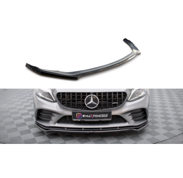 Maxton Design Maxton Design Front Splitter V.1 Mercedes-AMG C43 Coupe / Sedan C205 / W205 Facelift