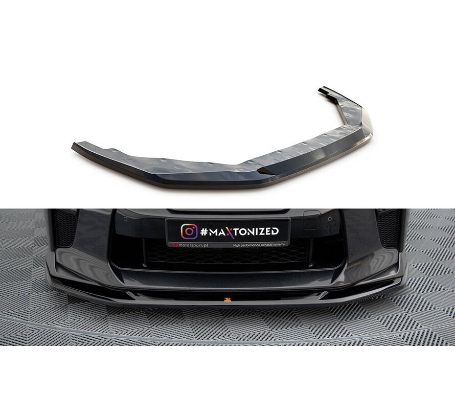 Maxton Design Front Splitter V.1 Nissan GTR R35 Facelift