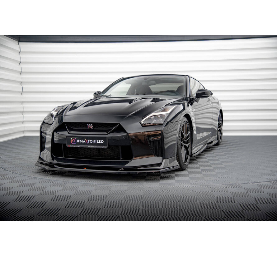Maxton Design Front Splitter V.1 Nissan GTR R35 Facelift