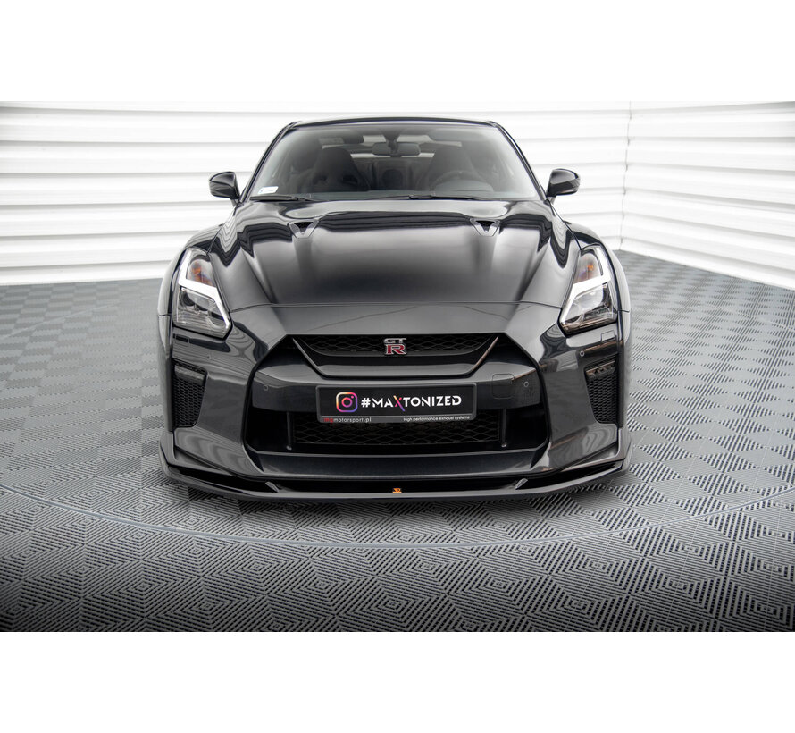 Maxton Design Front Splitter V.1 Nissan GTR R35 Facelift