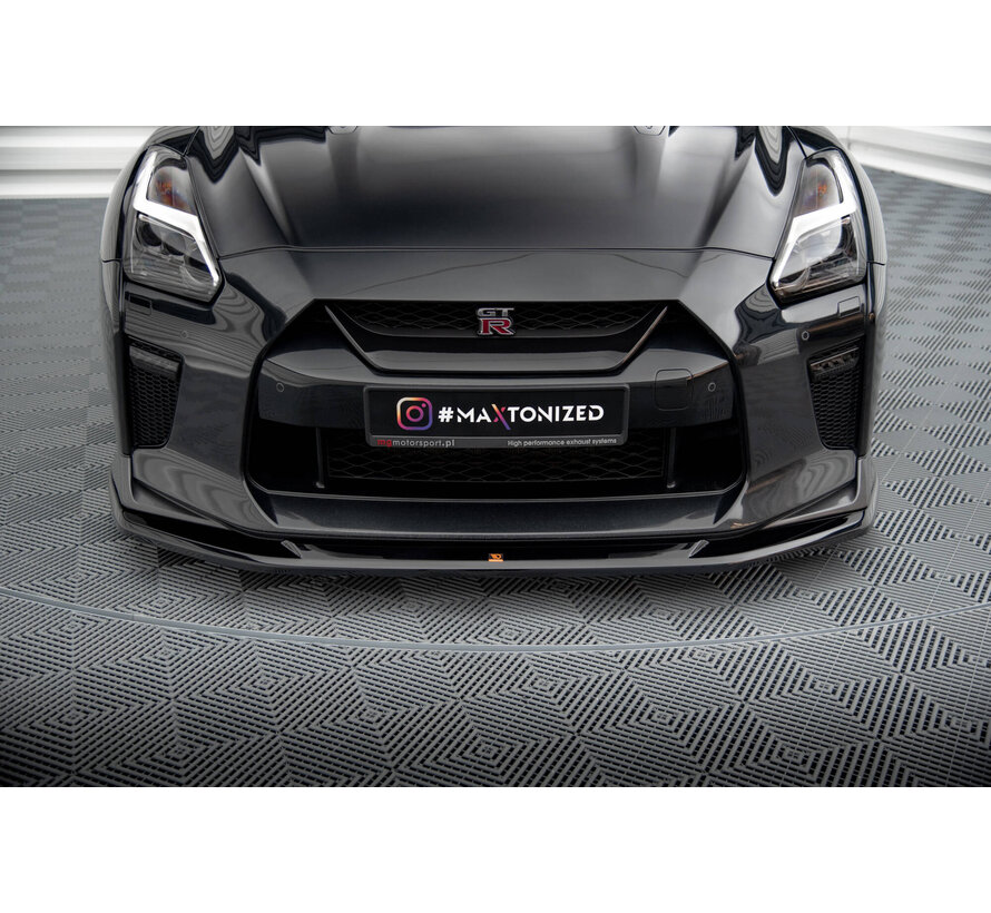Maxton Design Front Splitter V.1 Nissan GTR R35 Facelift