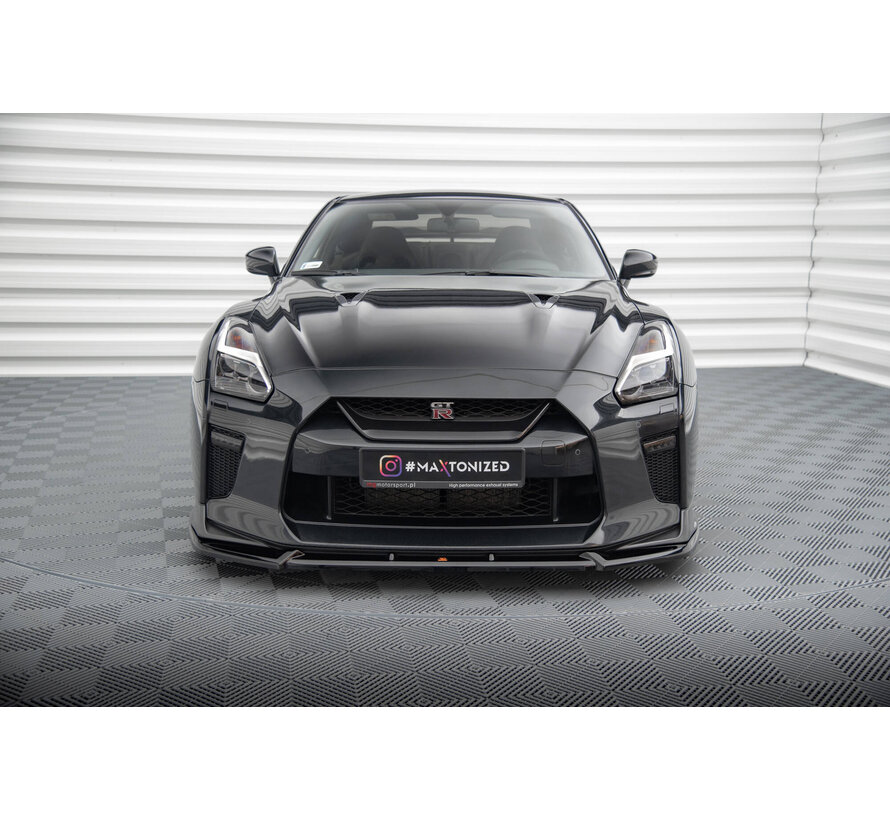 Maxton Design Front Splitter V.2 Nissan GTR R35 Facelift