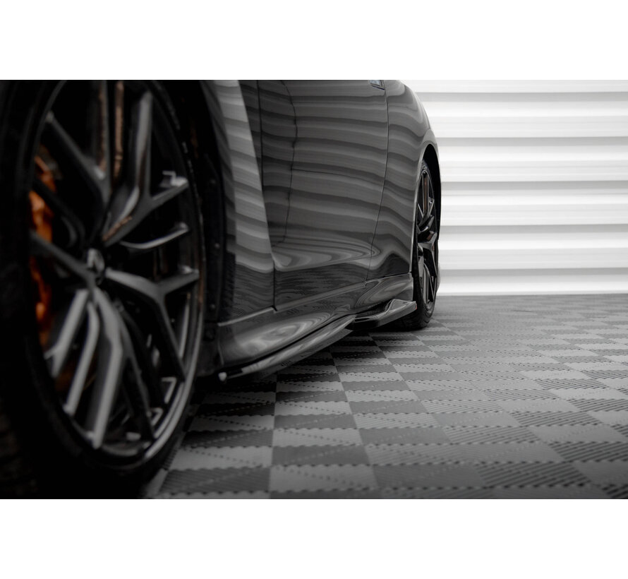 Maxton Design Side Skirts Diffusers Nissan GTR R35 Facelift