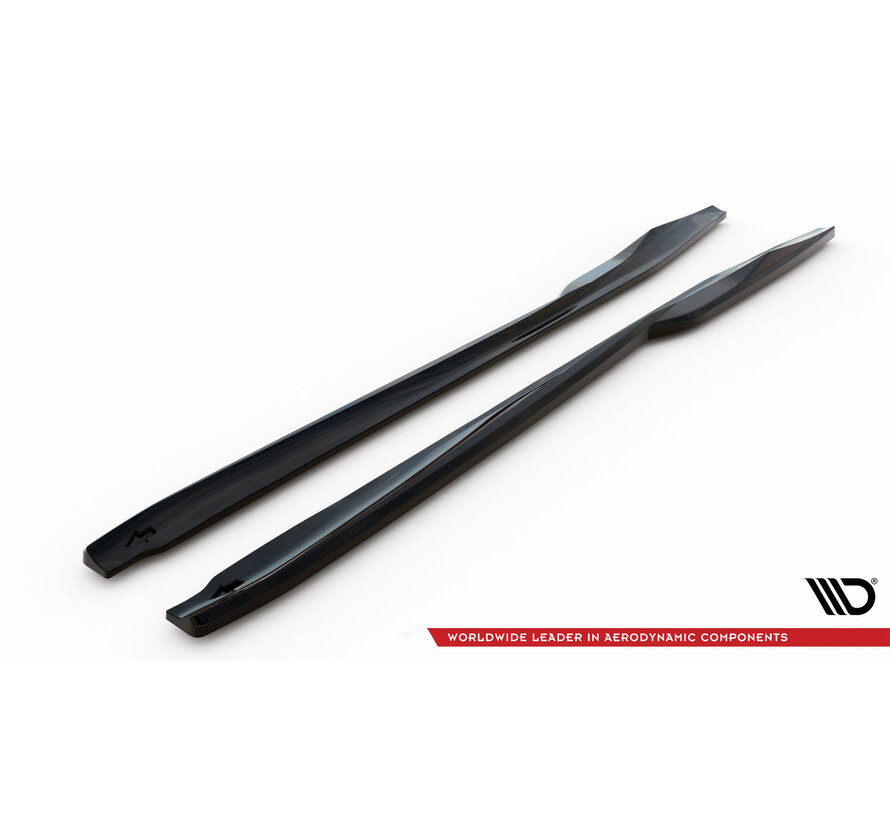 Maxton Design Side Skirts Diffusers Nissan GTR R35 Facelift