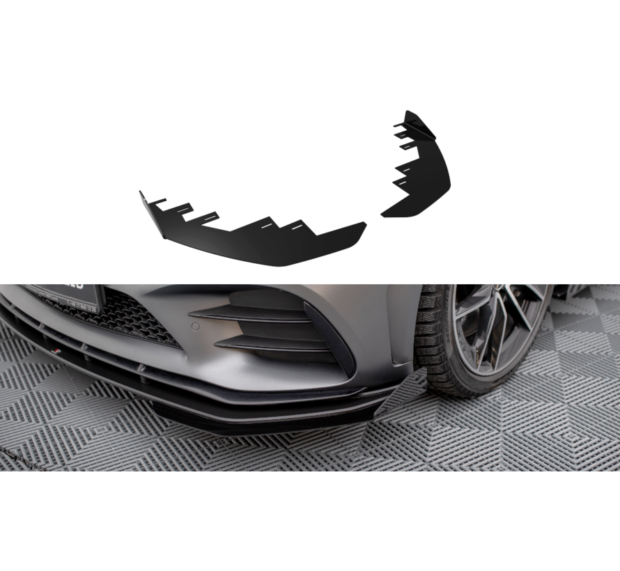 Maxton Design Front Flaps Mercedes-AMG C43 Coupe C205 Facelift