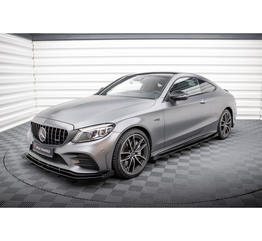 Maxton Design Front Flaps Mercedes-AMG C43 Coupe C205 Facelift