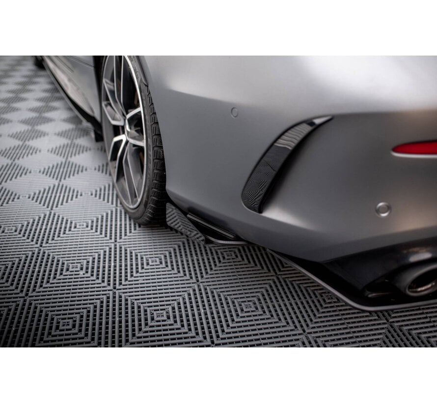 Maxton Design Rear Side Flaps Mercedes-AMG C43 Coupe C205 Facelift