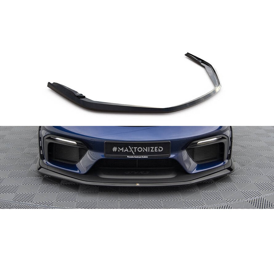 Maxton Design Front Splitter Porsche 718 Cayman GT4 RS 982c