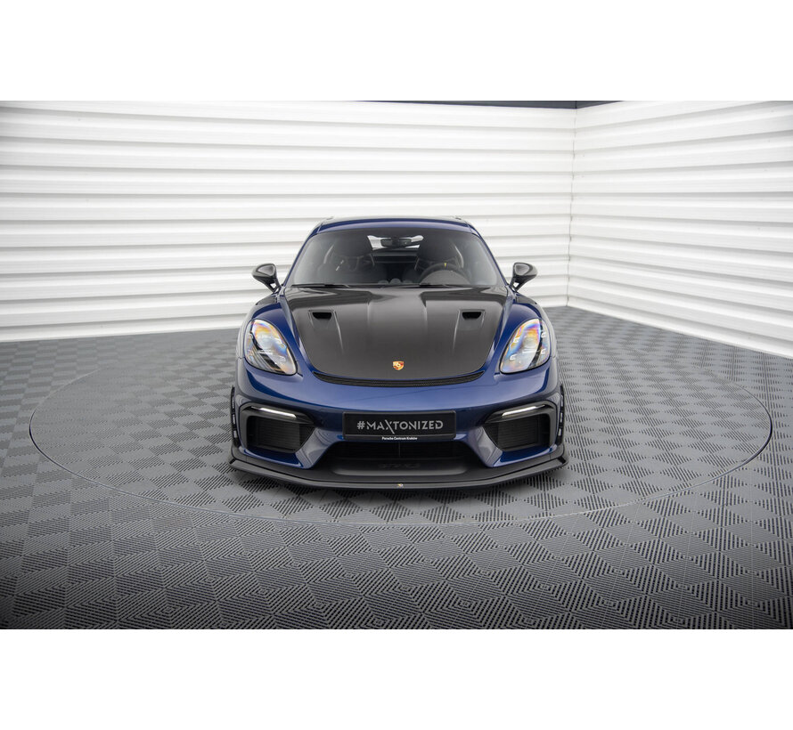 Maxton Design Front Splitter Porsche 718 Cayman GT4 RS 982c