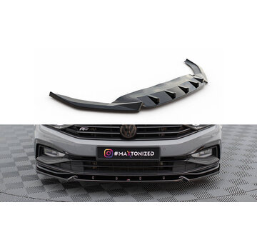 Maxton Design Maxton Design Front Splitter V.1 Volkswagen Passat R-Line B8 Facelift