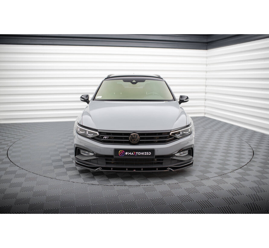Maxton Design Front Splitter V.1 Volkswagen Passat R-Line B8 Facelift