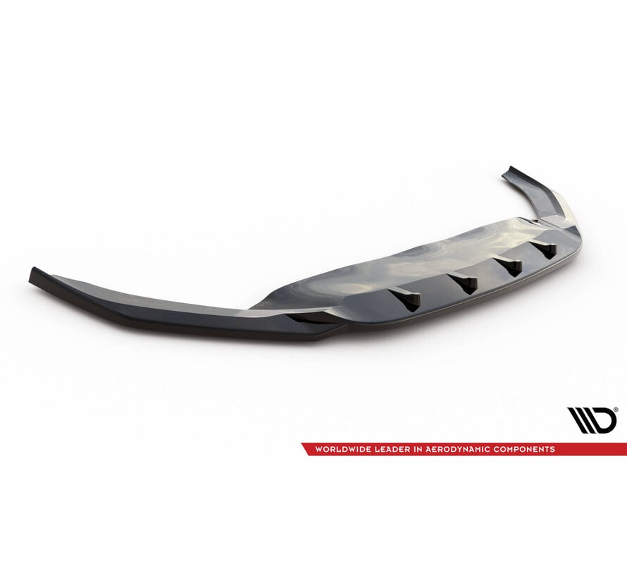 Maxton Design Front Splitter V.2 Volkswagen Passat R-Line B8 Facelift