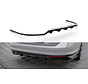 Maxton Design Central Rear Splitter (with vertical bars) Volkswagen Passat R-Line B8 Facelift