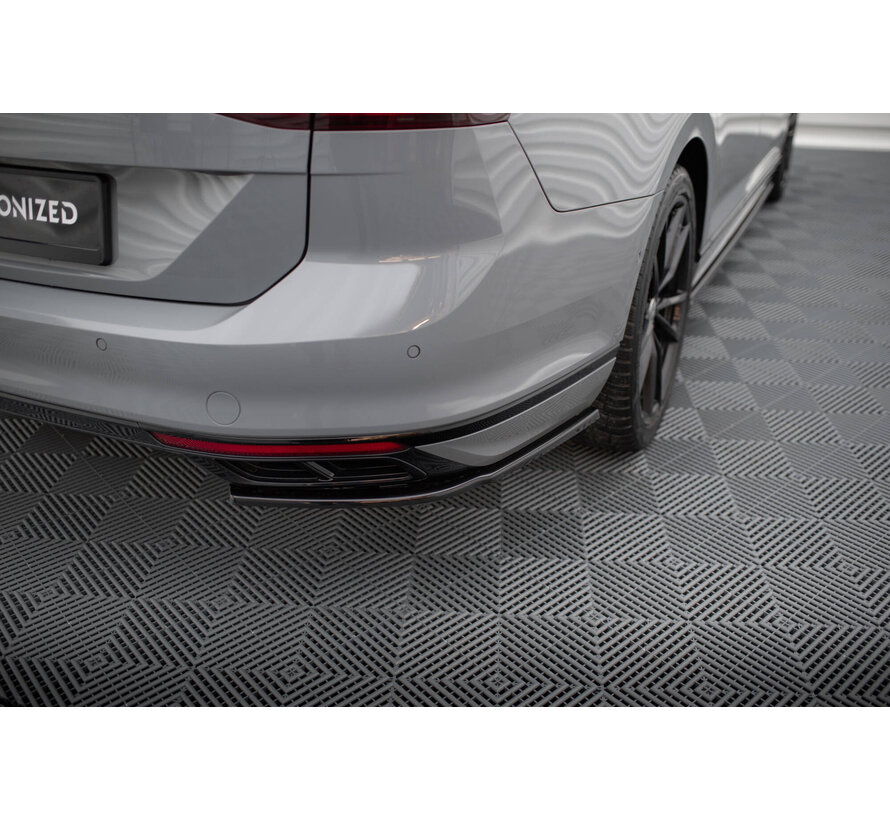 Maxton Design Rear Side Splitters Volkswagen Passat R-Line B8 Facelift