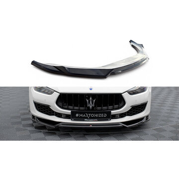 Maxton Design Maxton Design Front Splitter V.2 Maserati Ghibli Mk3 Facelift