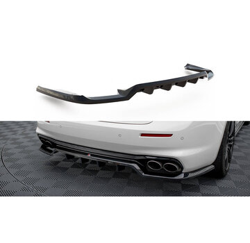 Maxton Design Maxton Design Central Rear Splitter (with vertical bars) Maserati Ghibli Mk3 Facelift