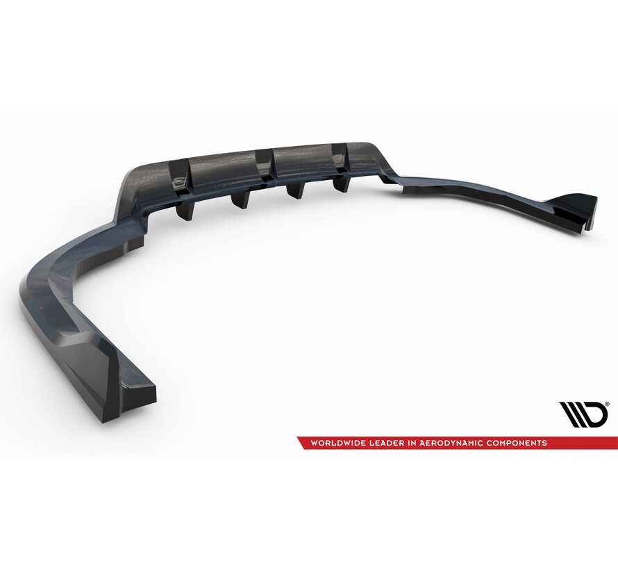 Maxton Design Central Rear Splitter (with vertical bars) BMW X5 M-Pack G05