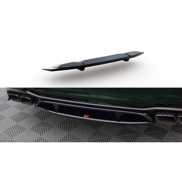 Maxton Design Maxton Design Central Rear Splitter (with vertical bars) Mercedes-AMG E63 W213 Facelift