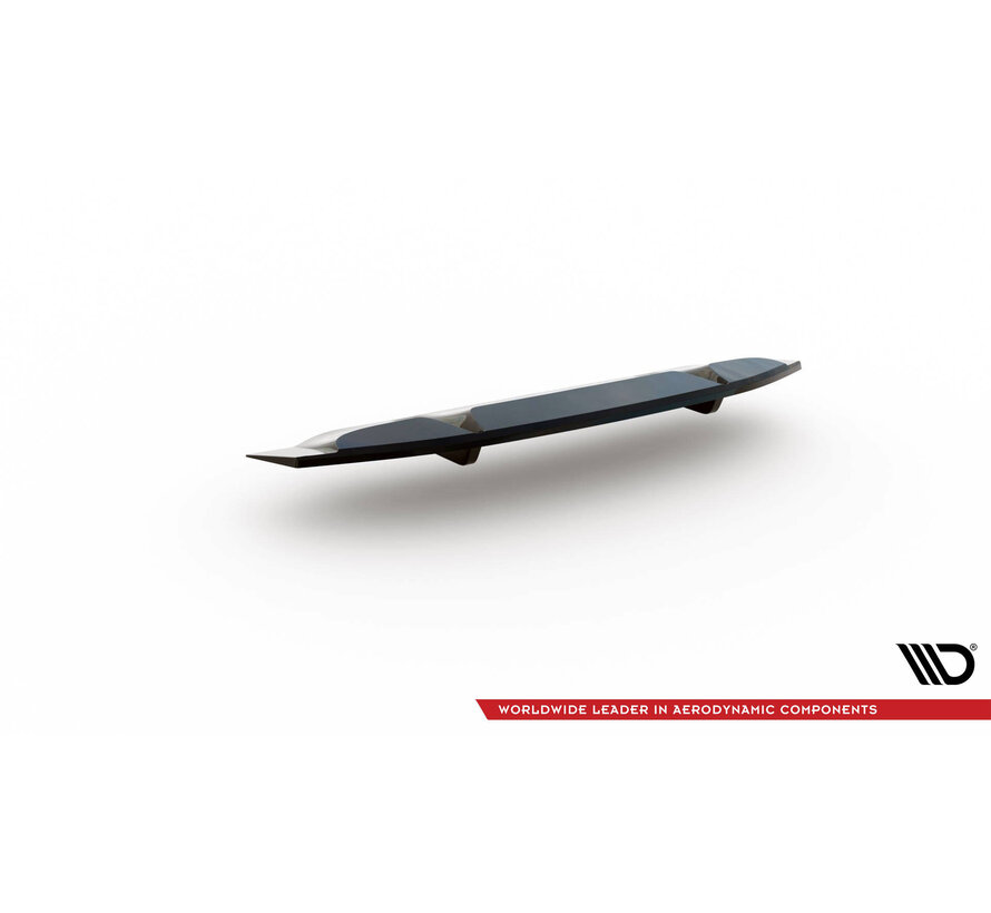 Maxton Design Central Rear Splitter (with vertical bars) Mercedes-AMG E63 W213 Facelift