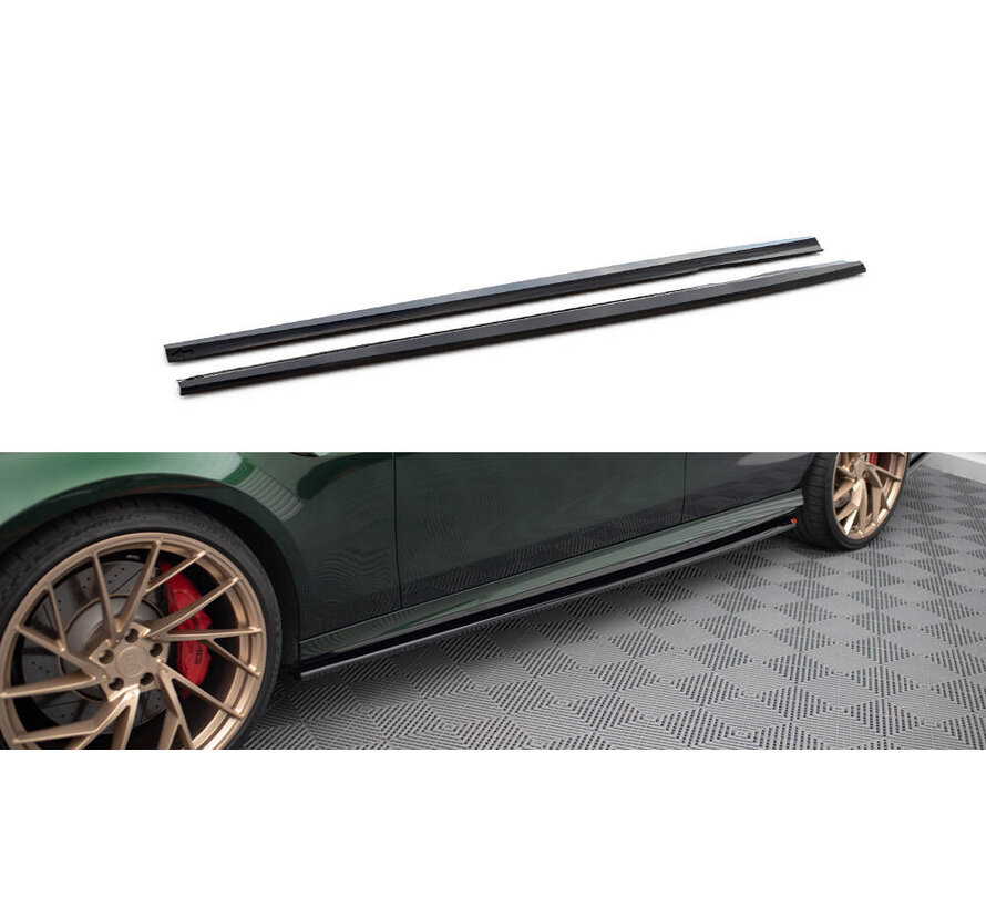 Maxton Design Side Skirts Diffusers Mercedes-AMG E63 W213 Facelift