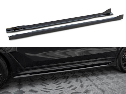 Maxton Design Maxton Design Side Skirts Diffusers BMW X7 M-Pack G07 Facelift